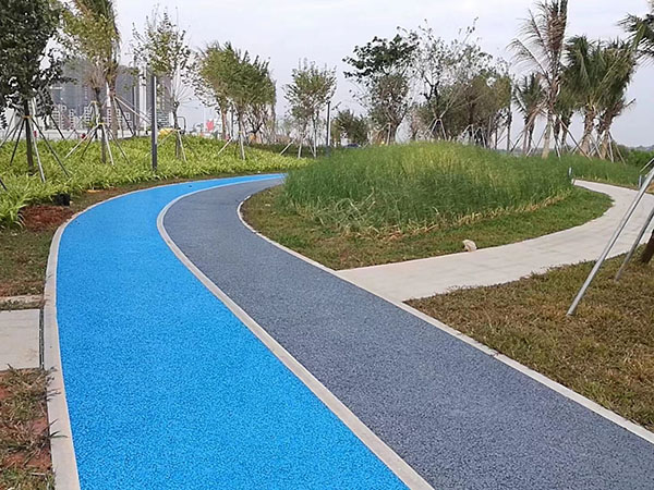 廣州花都區市政公園透水混凝土路面 廣州花都區市政公園透水混凝土路面